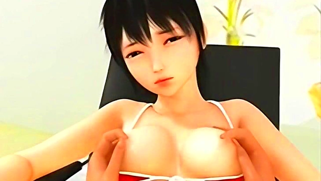 Sexy 3D Hentai Girl Shows Off Her Curves In Intense Sex Scene
