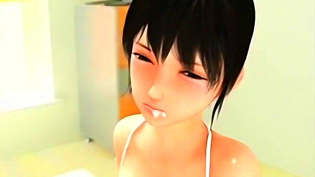 Sexy 3D Hentai Girl Shows Off Her Curves In Intense Sex Scene