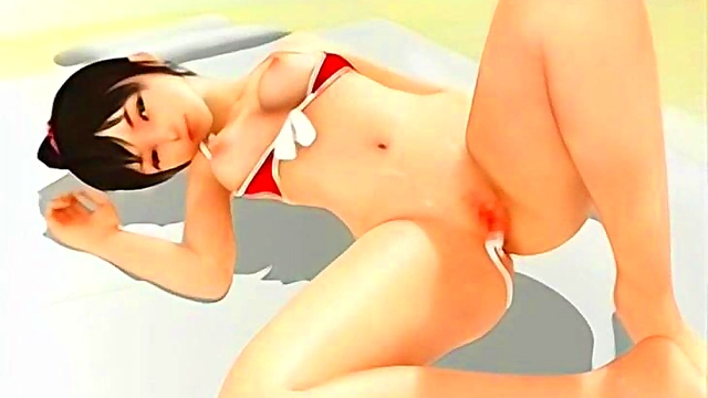 Sexy 3D Hentai Girl Shows Off Her Curves In Intense Sex Scene