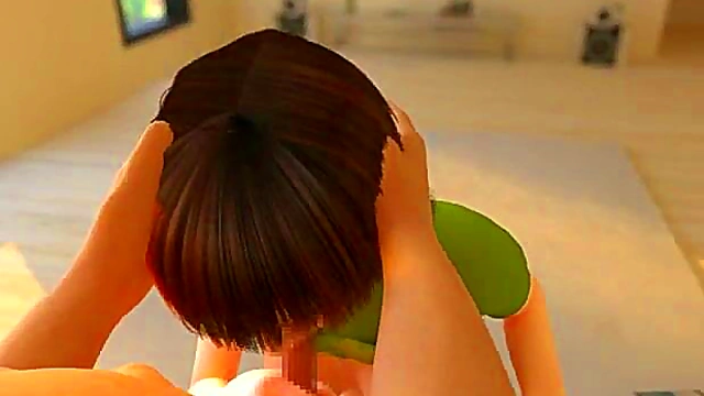 3D Japanese Hentai Babe Sun Shine Fucks Hard For Hot Cumshot Action