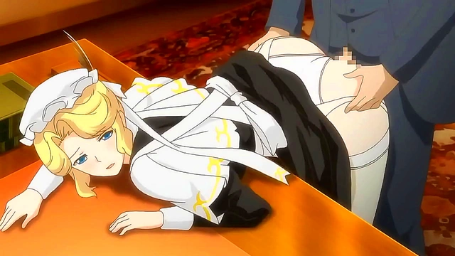Busty Maid Anime Gets Fucked Hard By Horny Master For Hot Orgasm