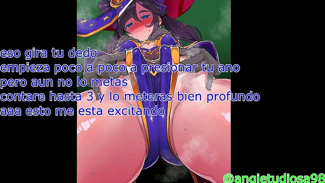 Japanese Fembom Anime catches You Espionage for JOI Masturbation Instructions