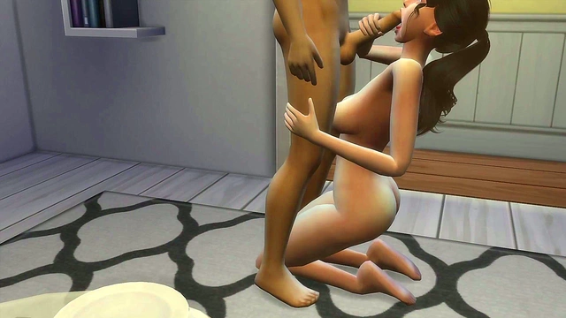 Busty Anime Teen Gets Fucked On Couch By Huge Cock For Massive Creampie Bukkake