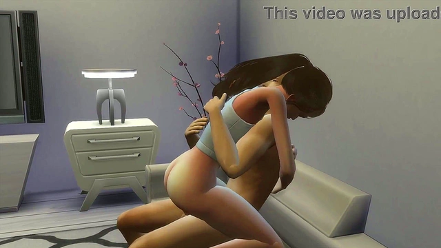 Busty Anime Teen Gets Fucked On Couch By Huge Cock For Massive Creampie Bukkake