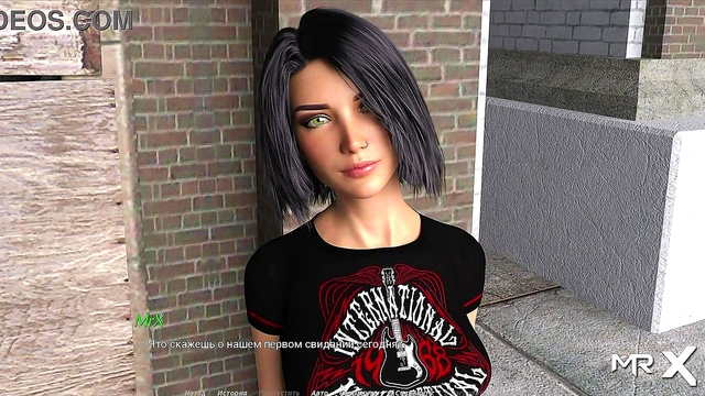 HotBrunette Takes Animated Shower For Your Viewing Pleasure In 3D Hentai Game