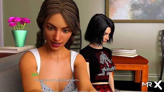 HotBrunette Takes Animated Shower For Your Viewing Pleasure In 3D Hentai Game