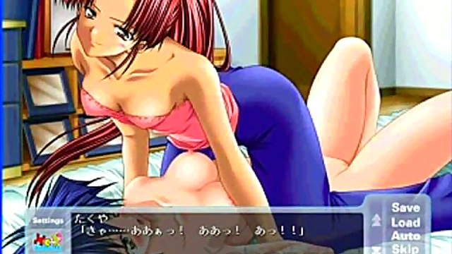 Horny Hentai Eroge Couple Engage in Steamy 10-Minute Sex Session