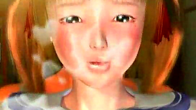 Busty Anime Cutie Enjoys Blowjob With Perky Tits And Sexy Boobs