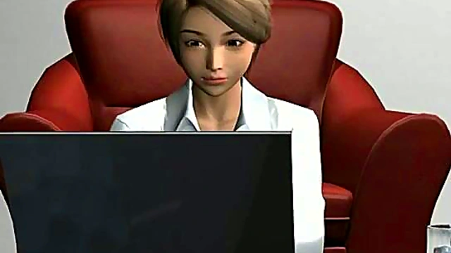 Busty 3D Cartoon Hottie Masturbates With Hardcore Fetish Action