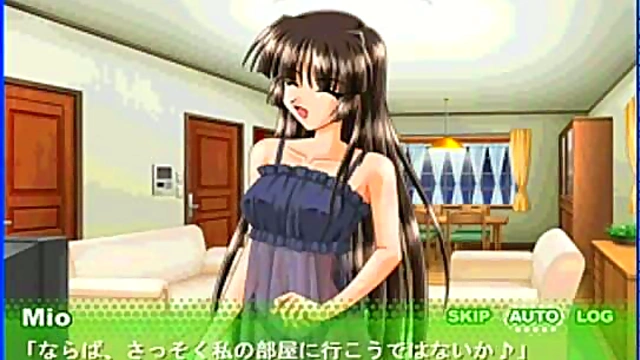 Cute Anime Chick Gets naughty In Eroge Style Hentai Adventure