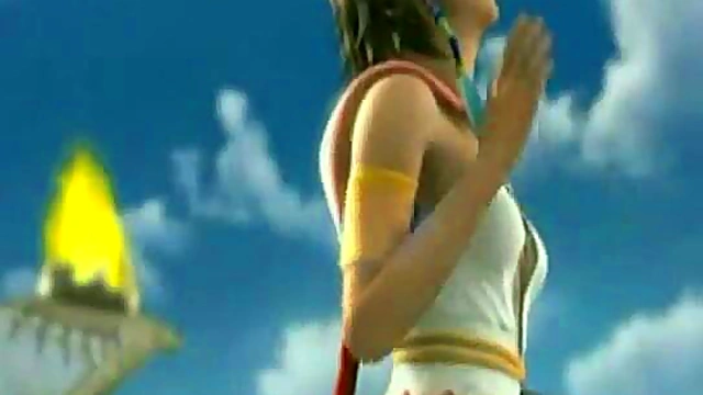 Busty 3D Cutie Fucks & Masturbates With Hardcore Anime Action