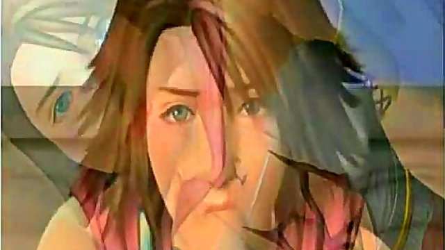 Busty 3D Cutie Fucks & Masturbates With Hardcore Anime Action