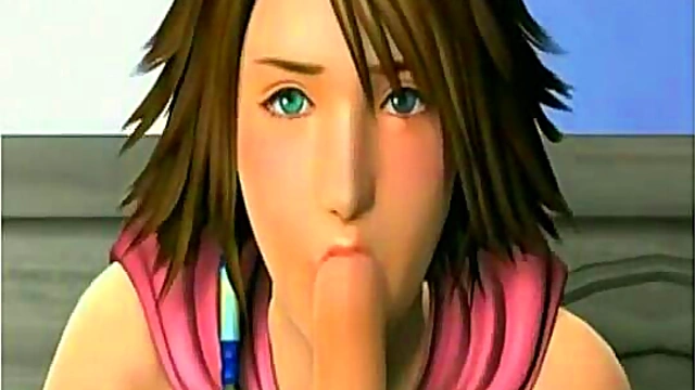 Busty 3D Cutie Fucks & Masturbates With Hardcore Anime Action