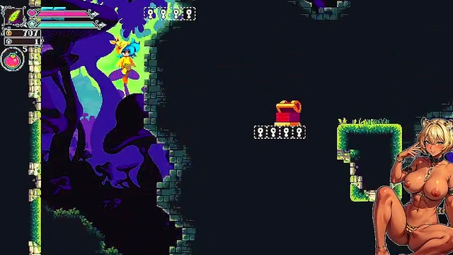 Train Masochistic Angel for Forbidden Sex Hex in Flip Witch Hentai Game Play