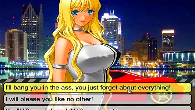 Horny Hentai Couple Meet for Steamy Street Racing Fucked Session