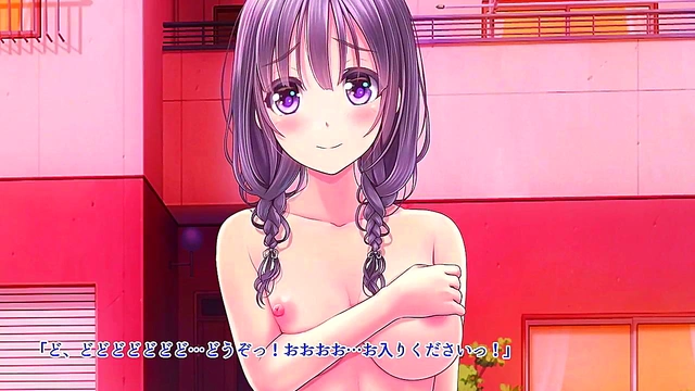 Shy Anime Teen Seduces for Hardcore Blowjob & JAV Action