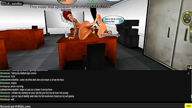 3D Hentai Game Animation – Imvu Porn Couple Heat Up The Action