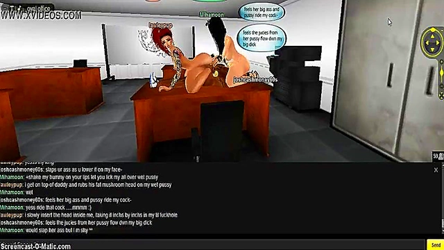 3D Hentai Game Animation – Imvu Porn Couple Heat Up The Action