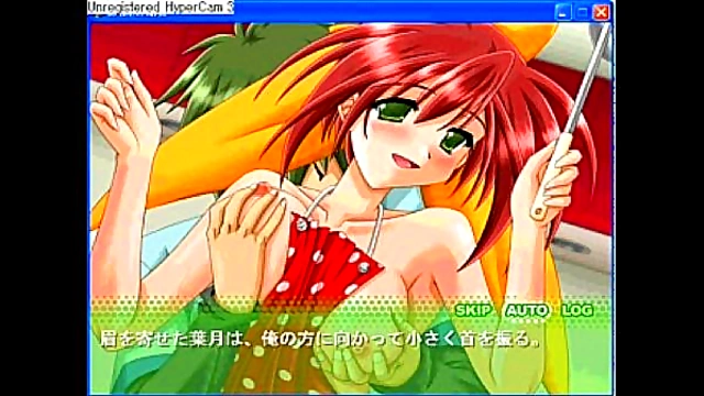 Cute Anime Girl Hazuki Gets naughty in Hot Eroge Scene
