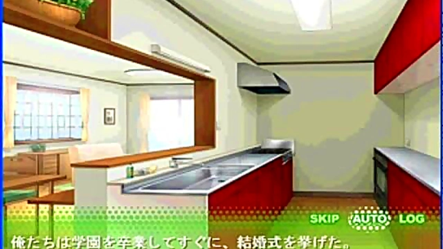 Cute Anime Girl Hazuki Gets naughty in Hot Eroge Scene