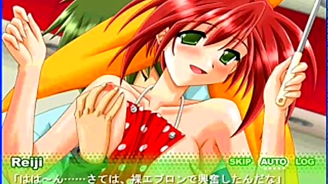 Cute Anime Girl Hazuki Gets naughty in Hot Eroge Scene