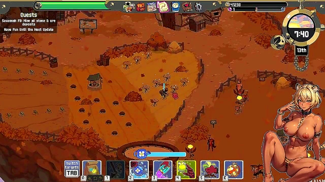 Japanese Cloud Meadow Sex Game Party Turns Erotic With Hot Hentai Action