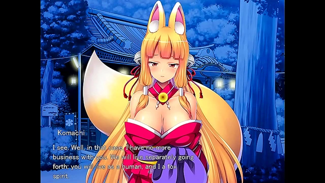 Fox Girl Rides Me To Mind-Bending Ejaculation Finale In Anime Let’s Play