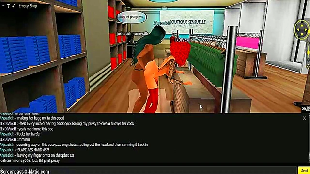 Cici VS Diva – 3D Anime Girls Battle in Steamy IMVU Game Session