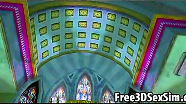 Hentai Anime Chick Shows Off 3D Game Engine's Sexy Capabilities