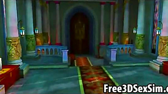 Hentai Anime Chick Shows Off 3D Game Engine's Sexy Capabilities