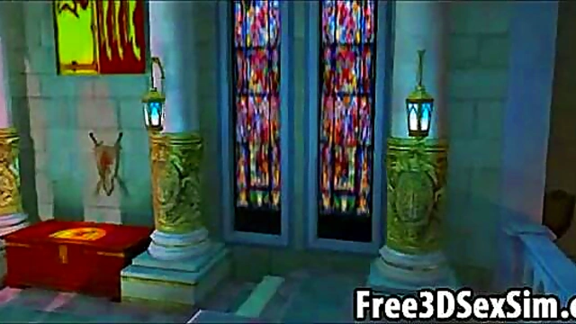 Hentai Anime Chick Shows Off 3D Game Engine's Sexy Capabilities