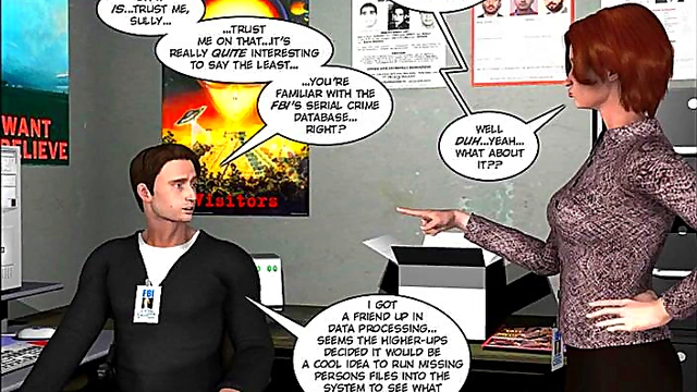 Mysterious MILF With Big Tits Seduces in 3D Anime Cartoon Adventure