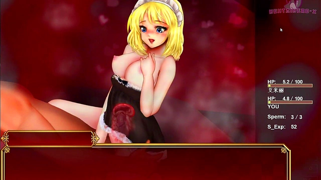 Busty Anime Babe Seduces Blacksmith for Mind-Bending Orgasmic Ride