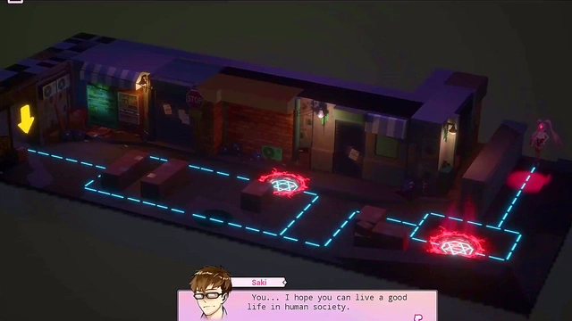 Cute Honey BunnyGirl Gets Cuckolded in Threesome Alley Action