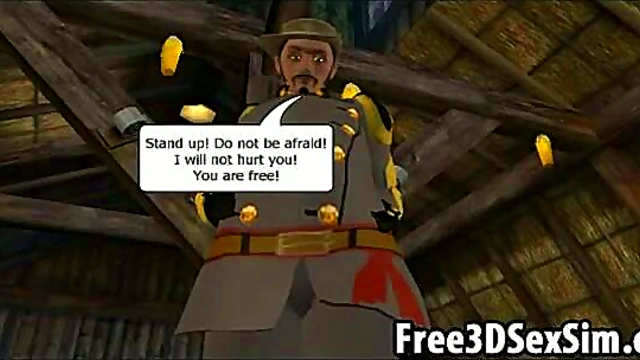 Sexy 3D Indian Cartoon Babe Gets Her Pussy Licked Hardcore