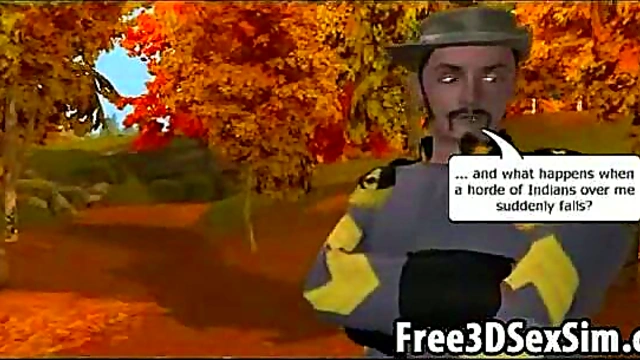 Sexy 3D Indian Cartoon Babe Gets Her Pussy Licked Hardcore