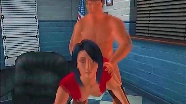 Detective's Seductive Prisoner Gets Fucked In 3D Anime Adventure