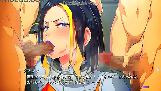 Hentai Anime Villainess Sucks Dick In Seductive Sacrificial Scene