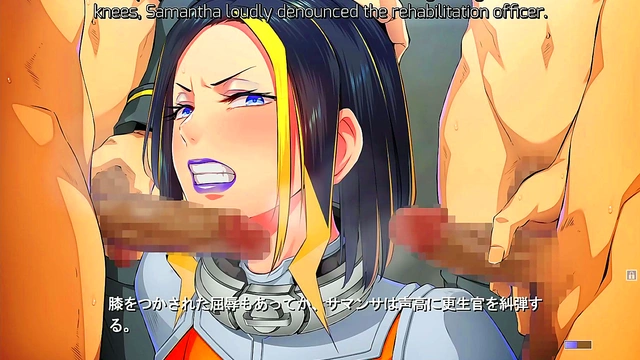 Hentai Anime Villainess Sucks Dick In Seductive Sacrificial Scene