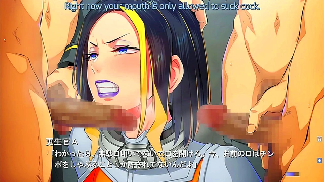 Hentai Anime Villainess Sucks Dick In Seductive Sacrificial Scene