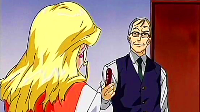 Office Seduction – Anime Secretary Tempts Boss With Lacy Lingerie