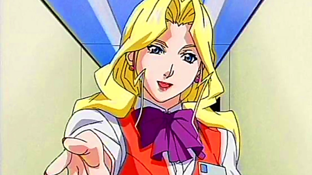 Office Seduction – Anime Secretary Tempts Boss With Lacy Lingerie