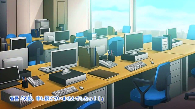 Caught Between Matron's Soft Tits & Boss's Dick in Hardcore Hentai Anime Bliss