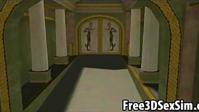 Steamy 3D Cartoon Hotties Seduce in Sexy Softcore Anime Action