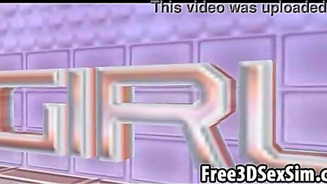 Steamy 3D Cartoon Hotties Seduce in Sexy Softcore Anime Action