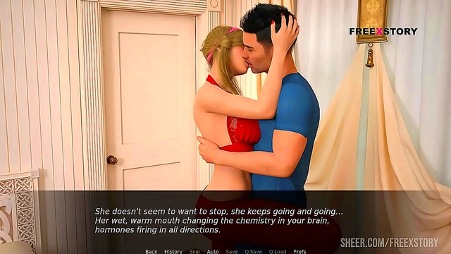 Lola Gives Seductive Massage to John, Pressing Her Big Breasts for Intense Pleasure