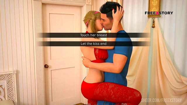 Lola Gives Seductive Massage to John, Pressing Her Big Breasts for Intense Pleasure