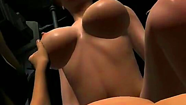 Busty 3D Anime Slut Gets Penetrated Hard By A Massive Cock