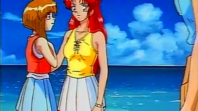 Desert Island Fantasy – Anime Couple’s Steamy Cartoon Adventure Begins