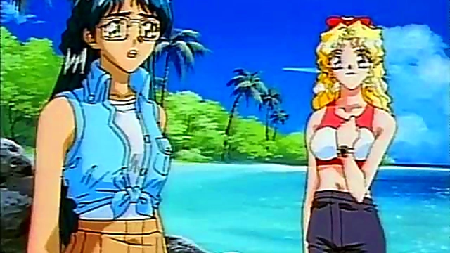 Desert Island Fantasy – Anime Couple’s Steamy Cartoon Adventure Begins